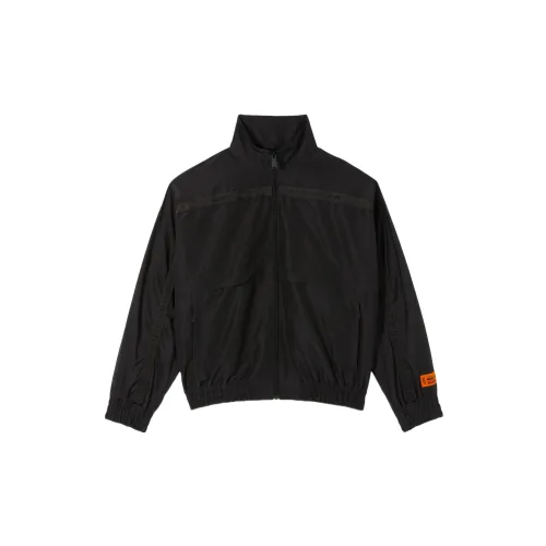 HERON PRESTON Ex-Ray Hooded Windbreaker 'Black'