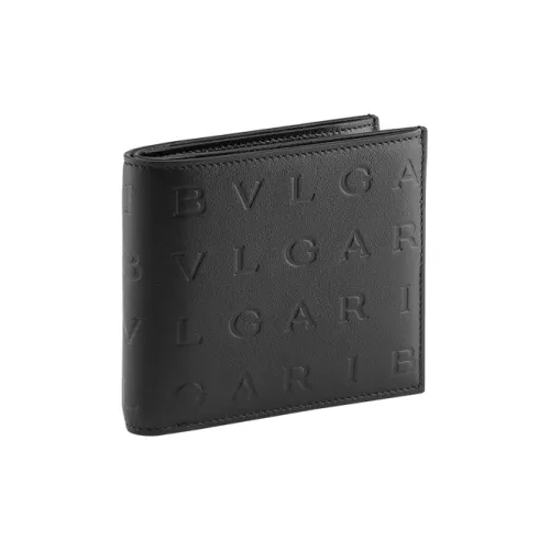 BVLGARI Logo Wallets