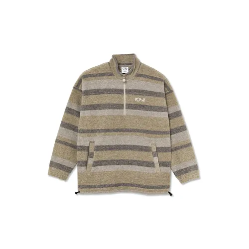 POLAR SKATE CO Loose Fit Moderate Jacket Unisex Light Yellow