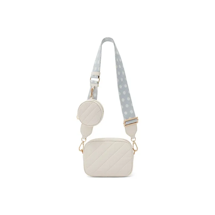 CHARLES&KEITH Microfiber Synthetic Leather Small Square Bag, Crossbody Bag Women's Multicolor-8