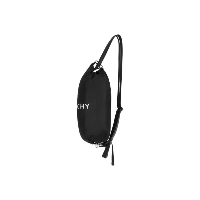 GIVENCHY 4G Nylon Fabric Backpack Large Size Men's Black-2