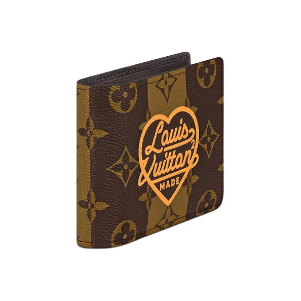LOUIS VUITTON X Nigo Multiple Wallet Monogram Stripes Brown-1