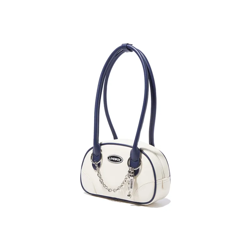 LIVEBOX EN DIRECT PU With Polyester Shoulder Bag Bowling Bag Shoulder Bag Regular Women's Multicolor-0