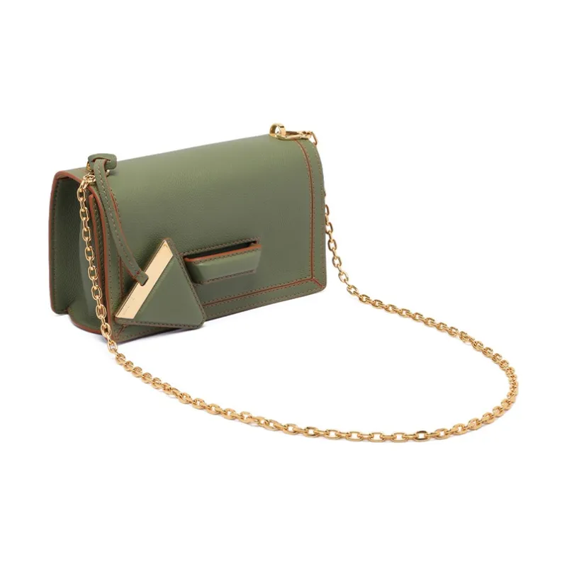 LOEWE Barcelona Soft Grained Calfskin Handheld Shoulder Bag Crossbody Bag Women's Avocado Green-3