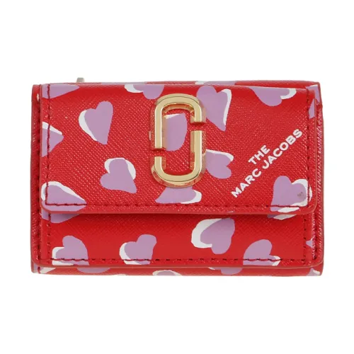 MARC JACOBS Leather Wallet Mini Women's Pink