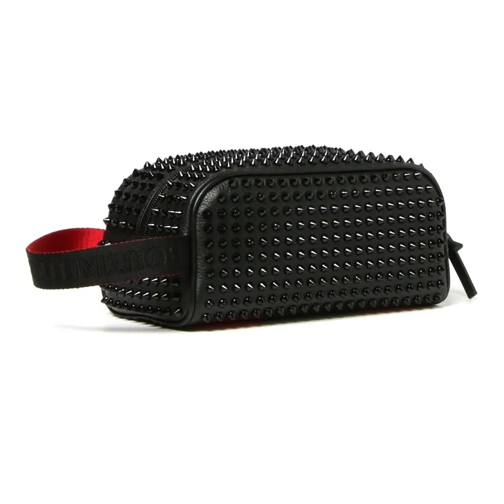 CL LUBOTING Calfskin Clutch Unisex Black-1