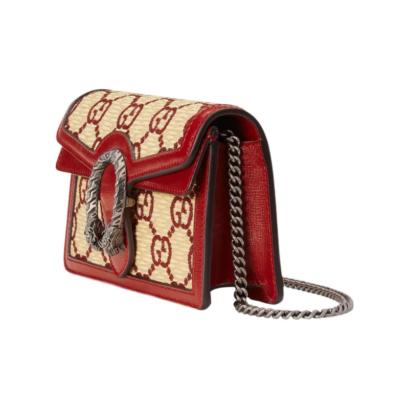 GUCCI Dionysus Leather Shoulder Bag, Crossbody Bag Women's-2