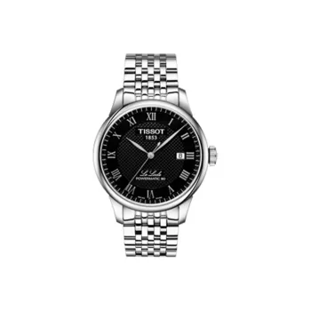 TISSOT Le Locle Collection Automatic Mechanical Movement Men's Watches Watch 39.3mm Black Dial Stainless Steel Case