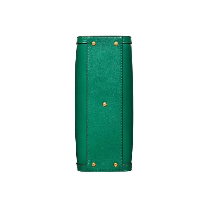 GUCCI Diana Leather Tote Bag Shopping Bag Shoulder Bag Crossbody Bag Handbag Small Size Women's Emerald Green-6