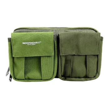Indispensable Polyester Shoulder Bag Crossbody Bag Unisex Army Green
