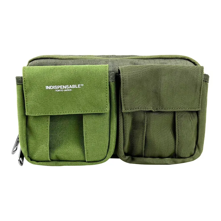 Indispensable Polyester Shoulder Bag Crossbody Bag Unisex Army Green-0
