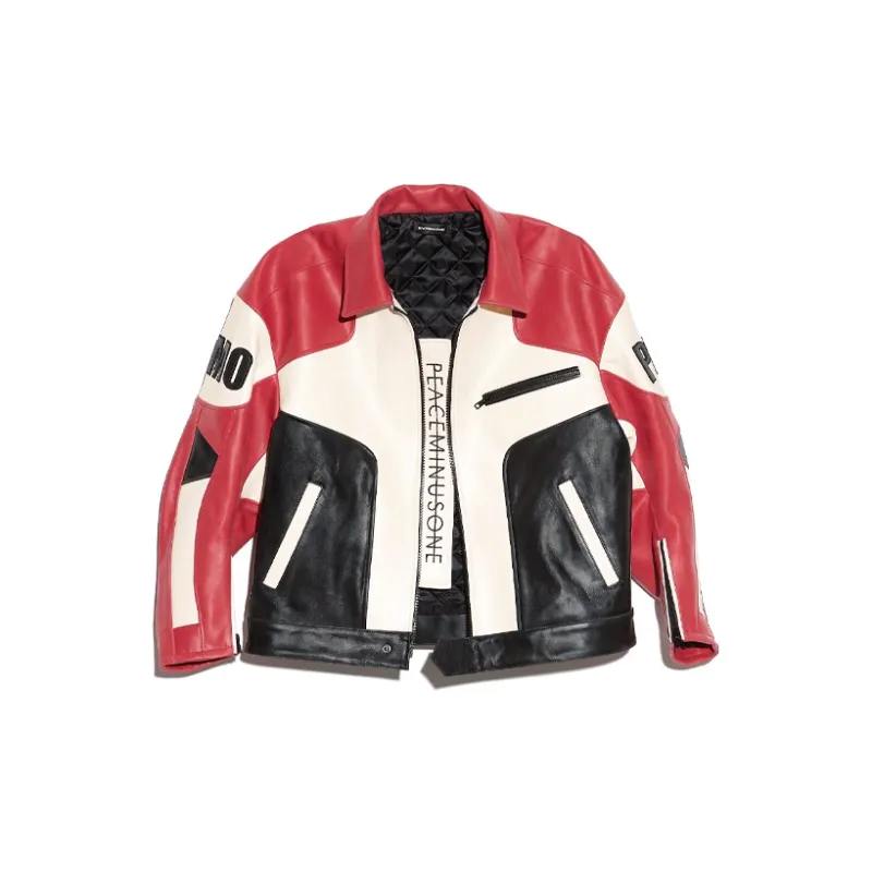 Peaceminusone Jackets Unisex Red-1