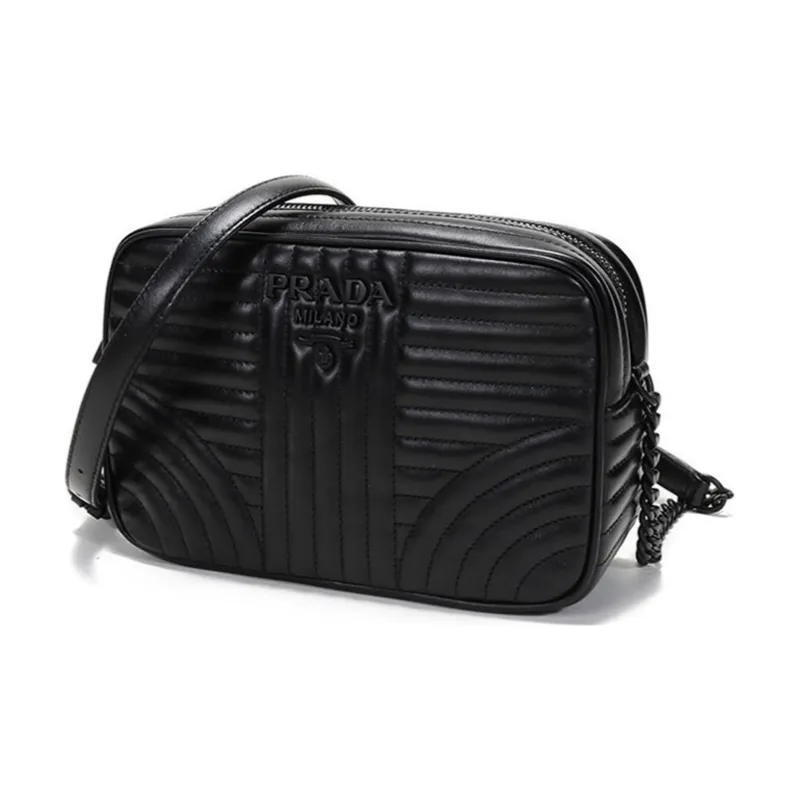 PRADA Diagramme Shoulder Bags-1