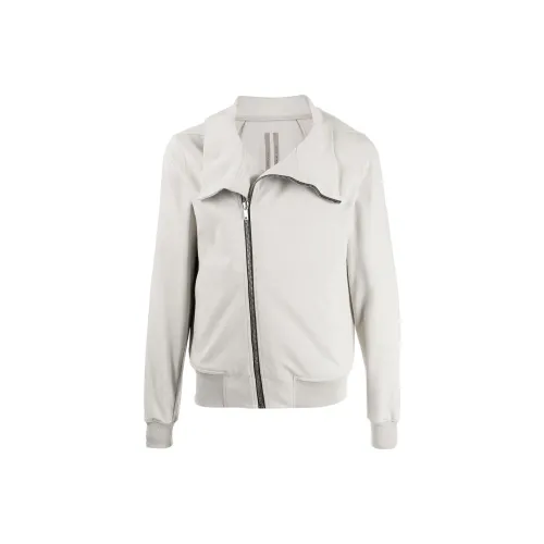 RICK OWENS Jackets Men Gray White