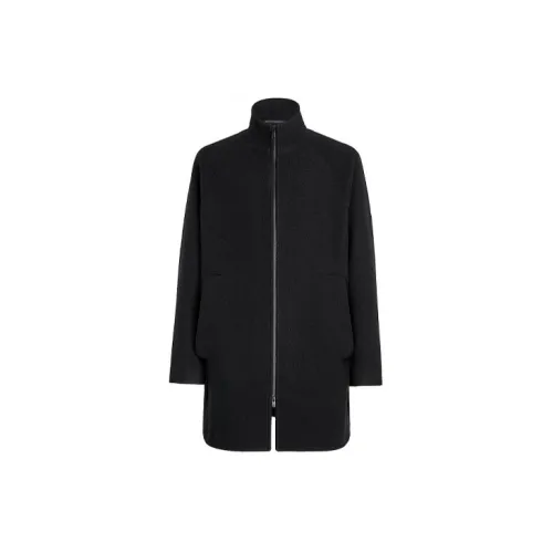 Zzegna Coats Men Black