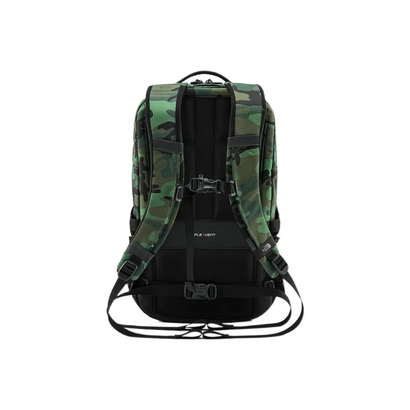 THE NORTH FACE Polyester Backpack Regular Unisex Army Green-1
