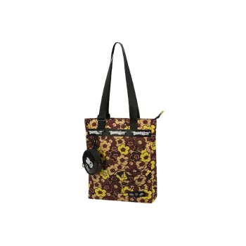 LiNing Fabric One Shoulder Backpack Handbag Women's Yellow