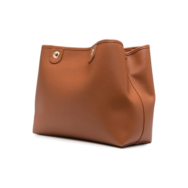 EMPORIO ARMANI Pu Handbag, Shoulder Bag Women's Brown-2