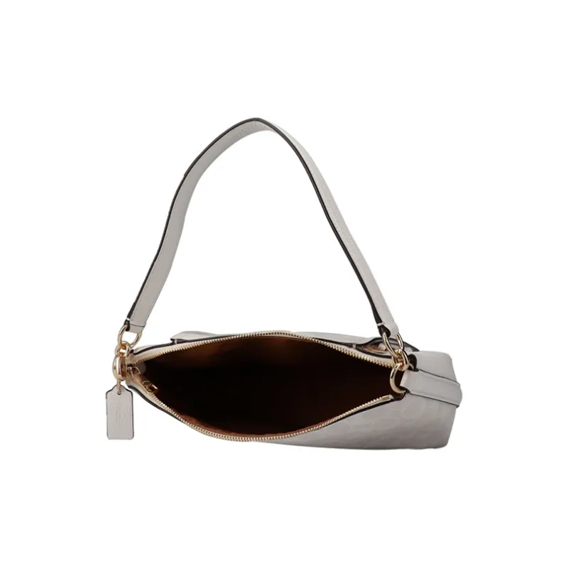 COACH Marlon PVC Crossbody Bags Handbags Large Size Women's White-3