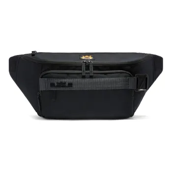 Nike Fabric Crossbody Bag Sling Bag Fanny Pack Regular Unisex Triple Black Pure Black