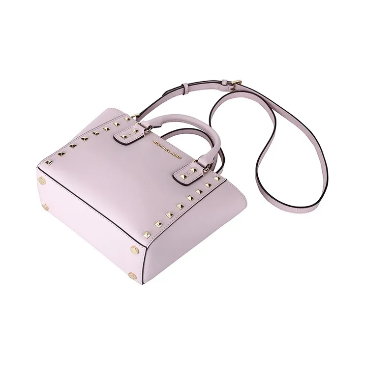 MICHAEL KORS MICHAEL KORS Handbag Collection Sandrine Leather Handbag Women's Pink-3