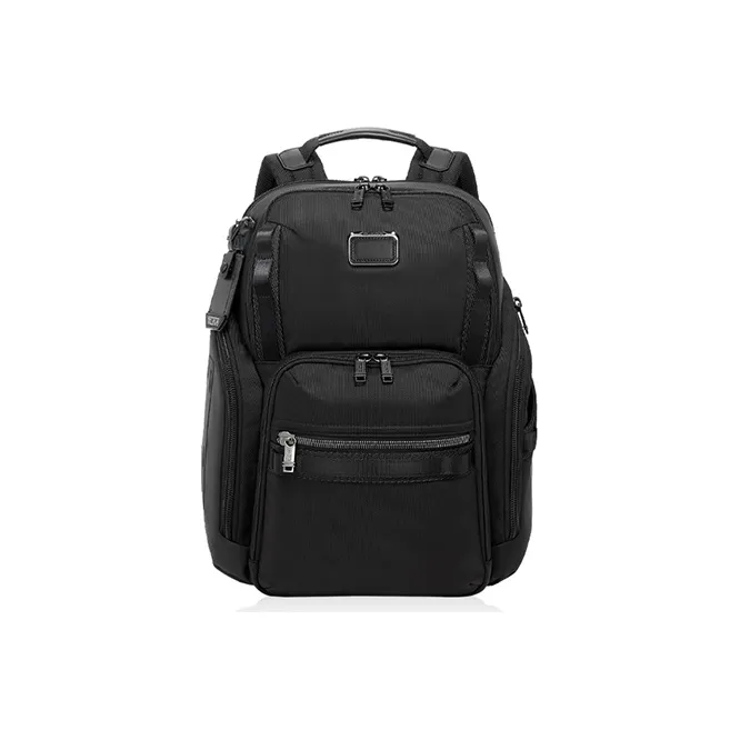 TUMI Alpha Bravo Ballistic Nylon Backpack Men's Black-0