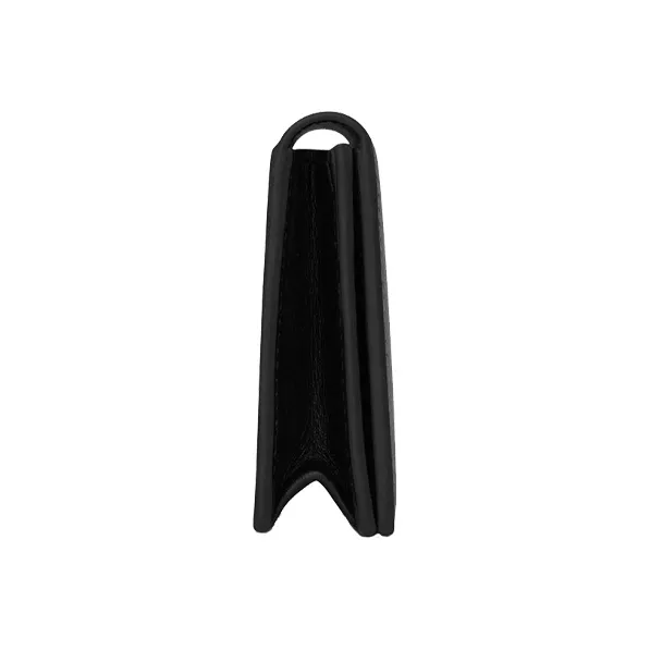 SAINT LAURENT Smooth Leather Business Card Holder Card Holder Card Wallet Men's Black-2