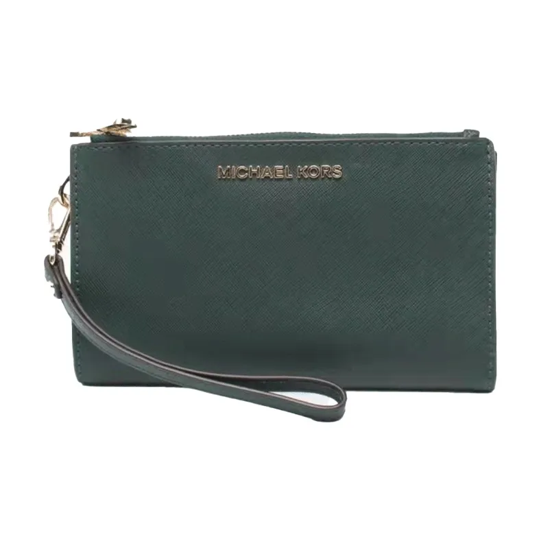 MICHAEL KORS MICHAEL KORS Handbag Collection Hattie Leather Clutch Large Size Women's Jasper-0