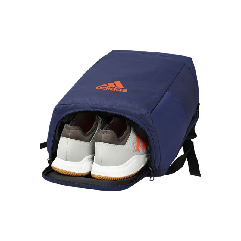 Adidas Polyester Badminton Racket Bag Backpack Regular Unisex Blue-1