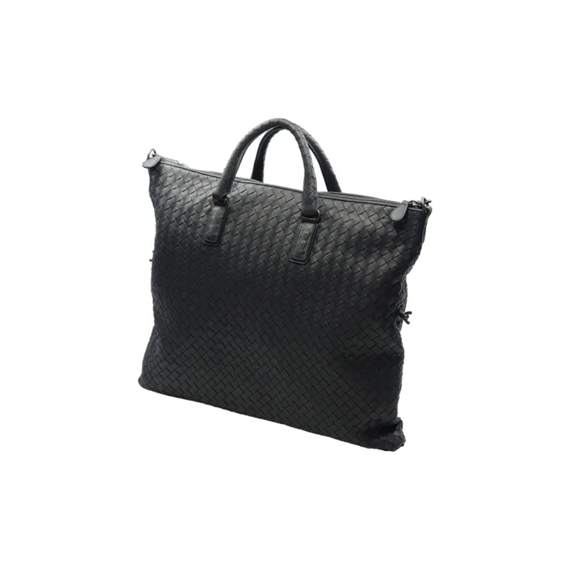 Bottega Veneta Sheepskin Handbag Women's Black-1