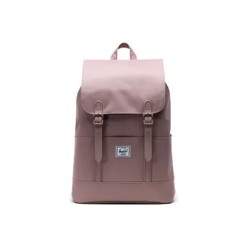 Herschel Polyester Backpack Small Size Unisex Gray Rose