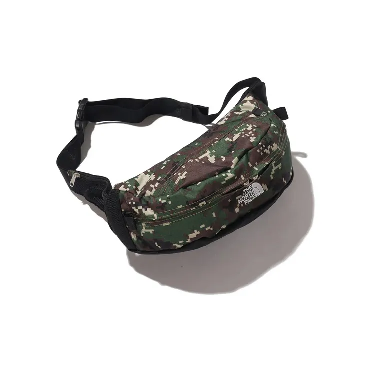 THE NORTH FACE Nylon Sling Bag Unisex Army Green-4