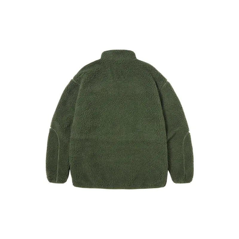 PSO Brand Letter Stand Collar Loose Fit Thickened Puffer Jacket Unisex-9
