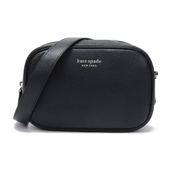 Kate Spade Astrid Cow Leather Crossbody Bag, Shoulder Bag Women's Black