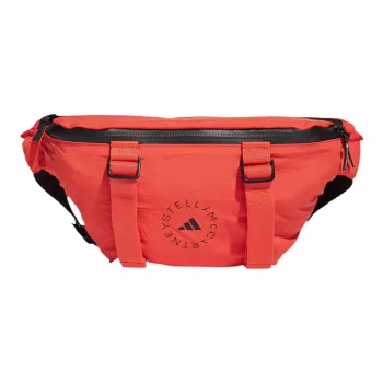 Adidas Stella McCartney Collaboration Polyamide Sling Bag, Fanny Pack Regular Women's Orange Red