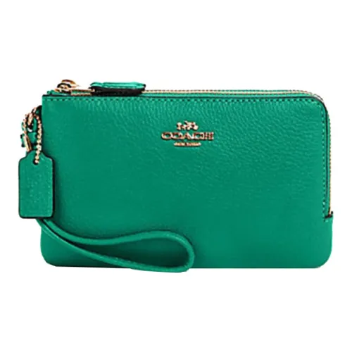 COACH Double Zip Wallet Clutches