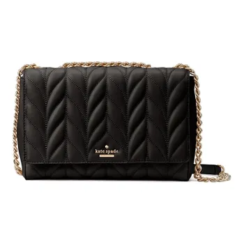 Kate Spade Briar Lane Cow Leather Shoulder Bag Crossbody Bag Medium Size Women's Black