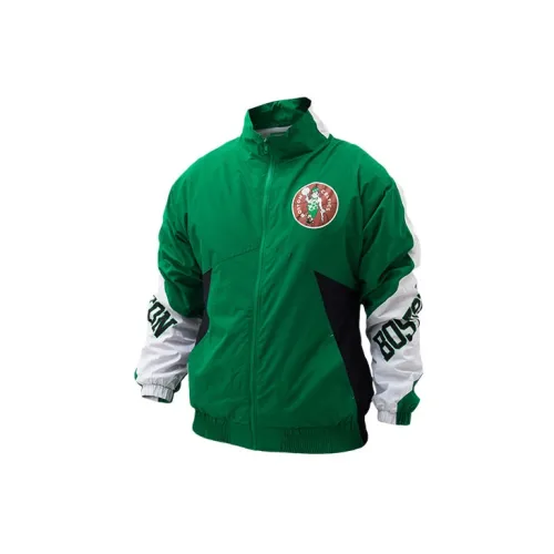 Mitchell Ness Jackets Unisex Green