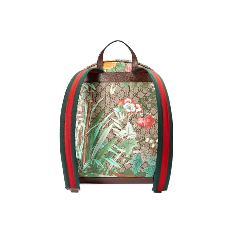 GUCCI TIAN PVC Polyvinyl Chloride Backpack Men's Multicolor/Ebony-1
