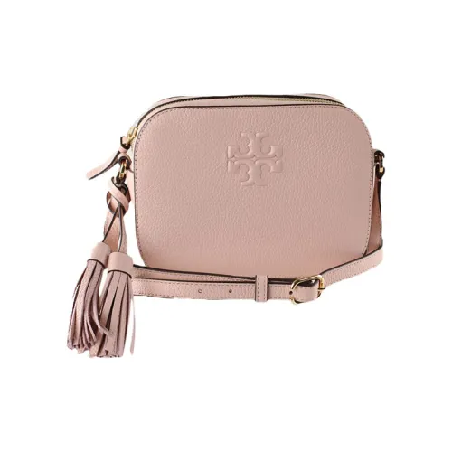 TORY BURCH Litchi Grain Leather Camera Bags Crossbody Bags Shoulder Bags Women's Pink