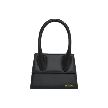 Jacquemus LE GRAND CHIQUITO Leather Handbag Handbag Women's Black