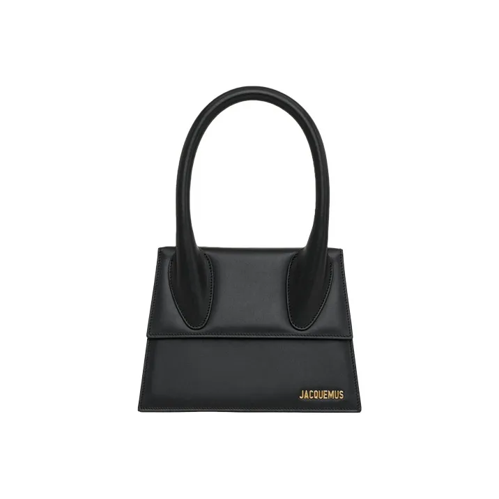 Jacquemus LE GRAND CHIQUITO Leather Handbag Handbag Women's Black-0