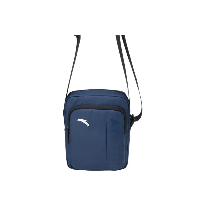 Anta Adhesive Film Sports Bag Shoulder Bag Crossbody Bag Men's Ceramic Tiles Blue-1
