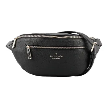 Kate Spade Leather Crossbody Bag Sling Bag Fanny Pack Women's Black