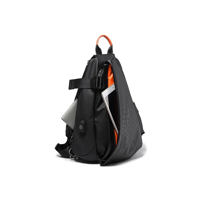 TANGCOOL Oxford Sling Bag Medium Size Men's Multicolor-3