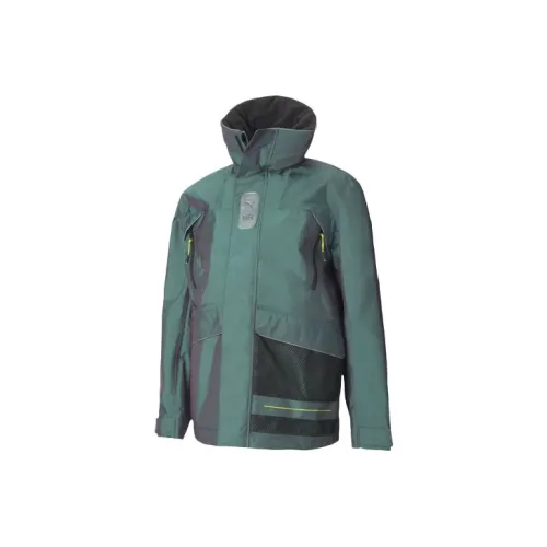 PUMA HELLY HANSEN Jackets Men Green