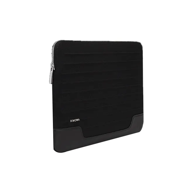 RIMOWA Never Still Canvas With Grain Leather Laptop Bag Clutch Briefcase Unisex Black-1