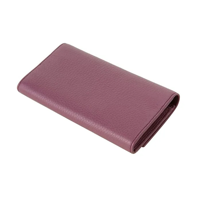GUCCI Soho Leather Wallet Women's Purple-1