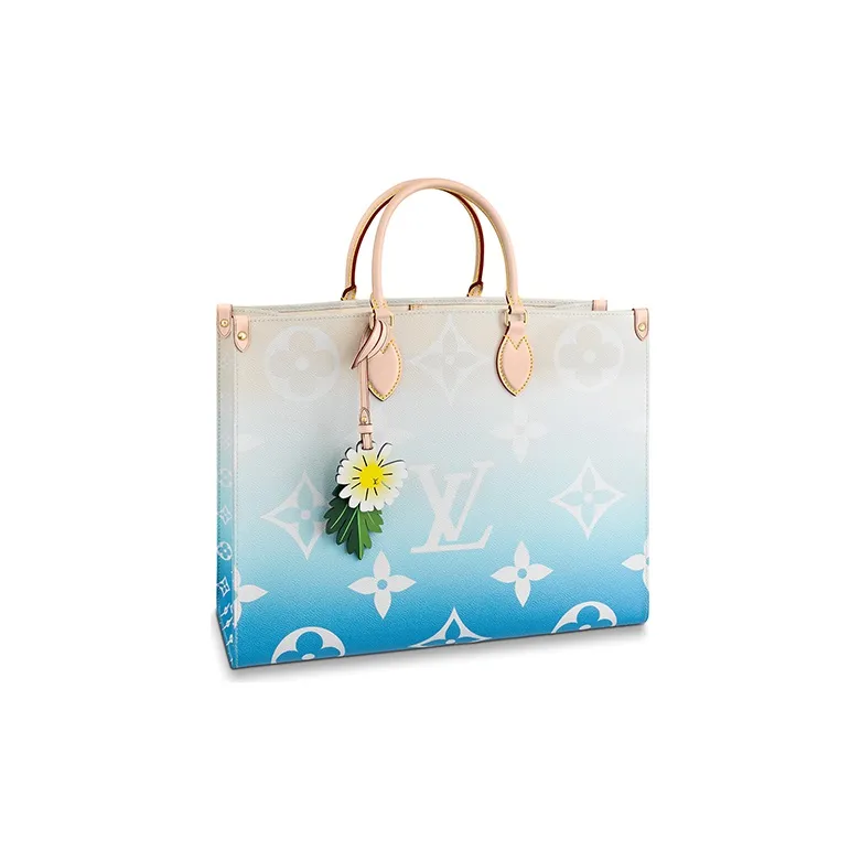 LOUIS VUITTON Onthego Gradient Pastel Gm Blue-0