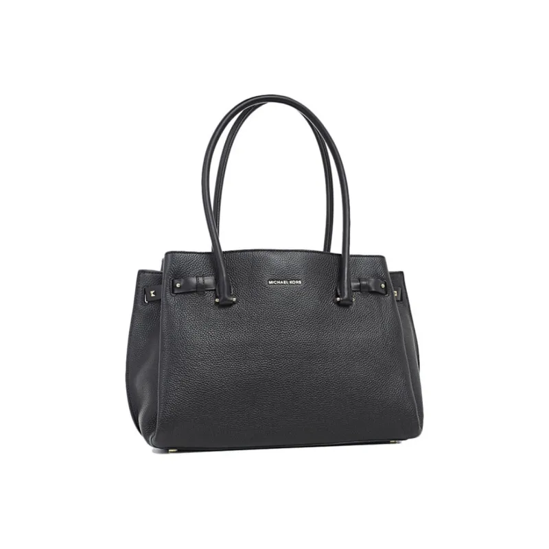 MICHAEL KORS MICHAEL KORS Handbag Collection MK Addison Leather One Shoulder Handbags Large Size Women's Black-1